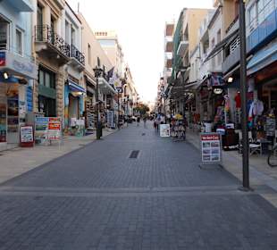 Shoppen und Essen in Altstadt Heraklion