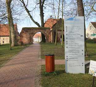 Zugang zur Klosteranlage