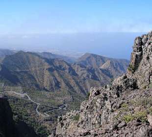 Aussicht auf Wanderung