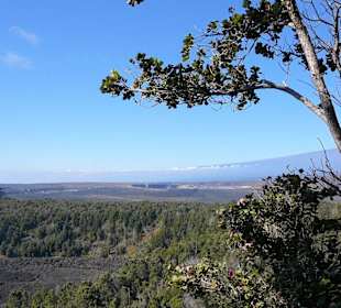 Kilauea Iki-Krater vom Crater Rim aus