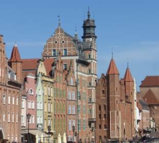 Blick von der Grünen Brücke zum Kai Lange Brücke