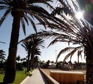Promenade Caleta de Fuste in Caleta de Fuste