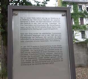 Gedenkstätte Alter Jüdischer Friedhof