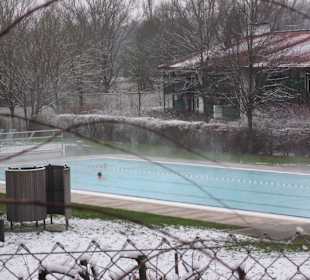 Therme im Winter