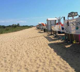 Entlang am Pluto Strand