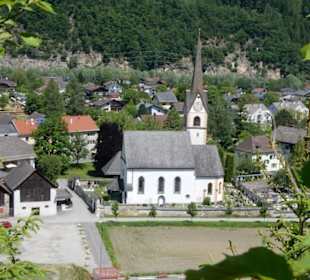 Blick auf den Ort Sachsenburg