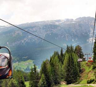 Blick zur Gardenaccia Hochfläche