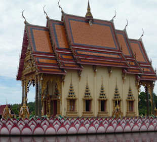 Tempelanlage-Wat Plai Laem-traumhaft schön!
