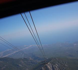 Widok z kolejki linowej