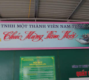 Abfahrt der Bamboo Boote