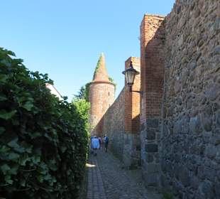 An der Stadtmauer von Templin