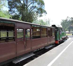 Zug wird bereitgestellt