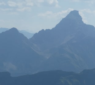Bei unseren Wanderungen am Nebelhorn