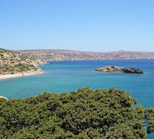 Palmenstrand von Vai