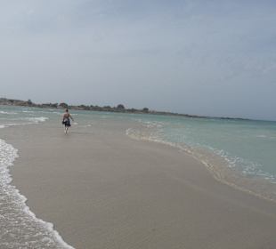 Elafonissi stürmisch Ende Oktober