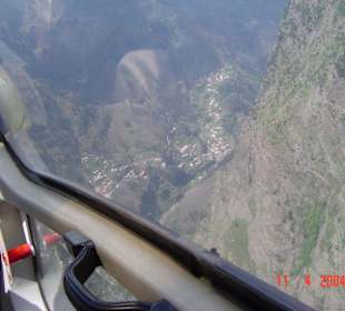 Hubschrauberrundflug mit Blick aufs Nonnental
