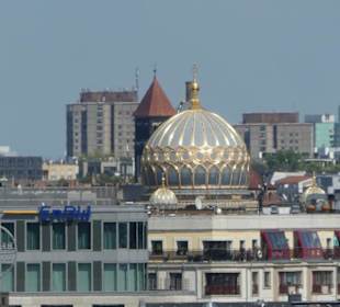 Blick vom Dach des Reichstagsgebäudes