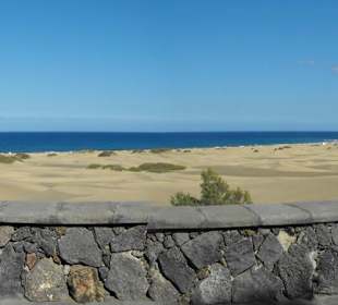 Dünen Maspalomas von der Promenade