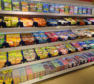 Rundgang durch den Haribo-Store