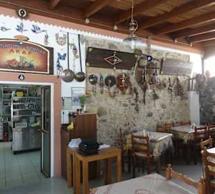 ARAP drinnen, mit Blick zur Küche