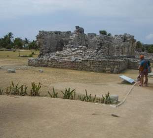 Blick auf ein Wohnhaus
