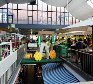 Blick durch die Alte Markthalle