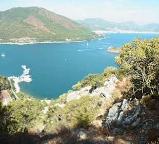 Traumblick v. Wanderweg Turunc-Icmeler