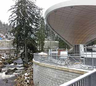 Überdachte Kunsteisbahn in Schierke