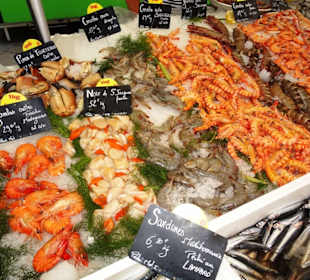 Rundgang über den Wochenmarkt von Aix-en-Provence