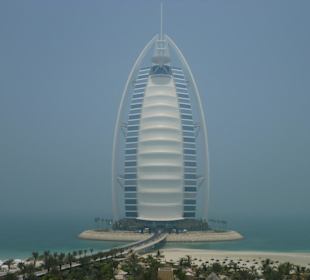 Ausblick auf das legendäre Burj Al Arab