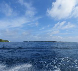 Fahrt vom Adaaran Select Hudhuranfushi nach Male