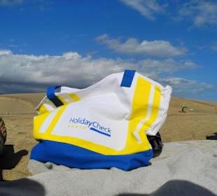 Und HolidayCheck war auch hier