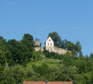 Blick von Königsberg zum Schlossberg und Burg