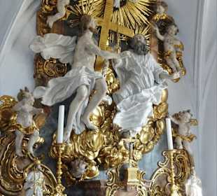 Seitenaltar in der Kirche St. Gangolf