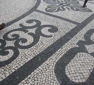 Straßenpflaster beim Miradouro