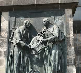 Gedenktafel für den XX. Weltjugendtag 2005 in Köln