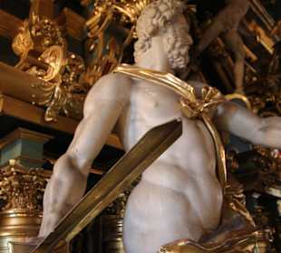 Detail Götterpforte im Goldenen Saal