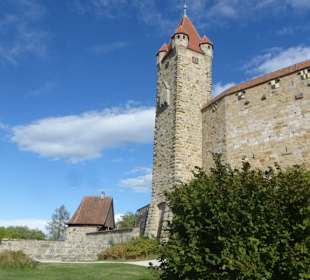 Bei der Besichtigung der Veste Coburg