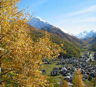 Wandern Saas Almagell