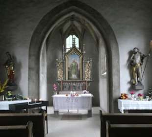 Innenbesichtigung der St. Wolfgang Kapelle