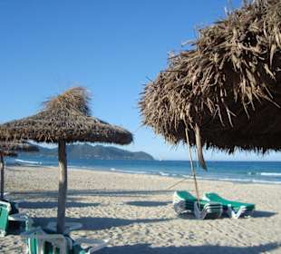 Abendstimmung am Strand von Cala Millor