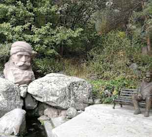 Siegreiche Helden als Denkmal