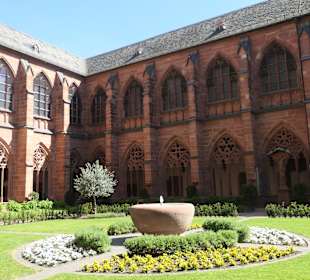 Im Kreuzgang vom Hohen Dom St. Martin zu Mainz