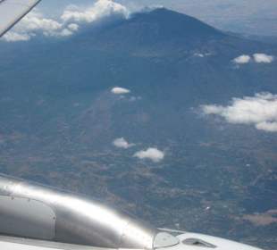 Etna - Blick aus dem Flugzeug