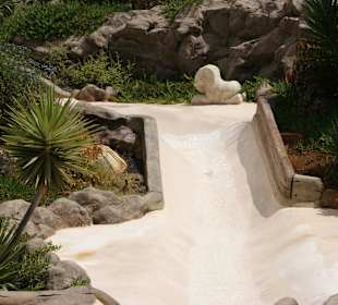 Siam Park - mittlerer Teil der Rutsche