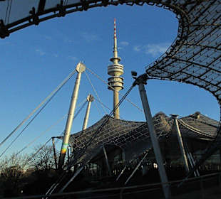 Herrlicher Blick zum Olympiaturm