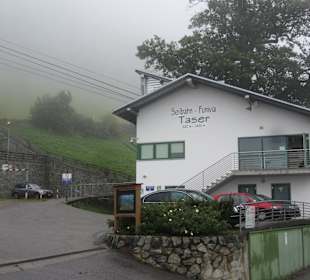 Seilbahn - leider Nebel