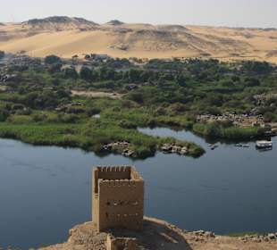Ausblick vom Nubian House