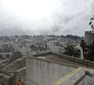Widok na domki Trulli