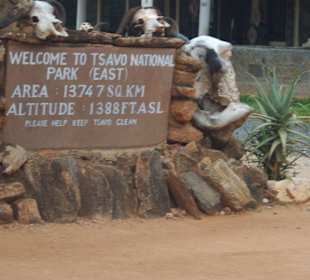 Eingangstor zum Nationalpark